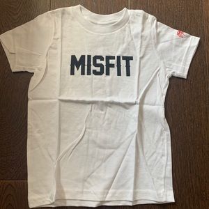 Misfit kids SSUR tshirt white size 4T brand new